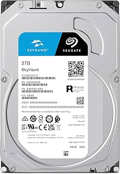 Seagate Skyhawk 2TB Video Internal Hard Drive HDD – 3.5 Inch SATA