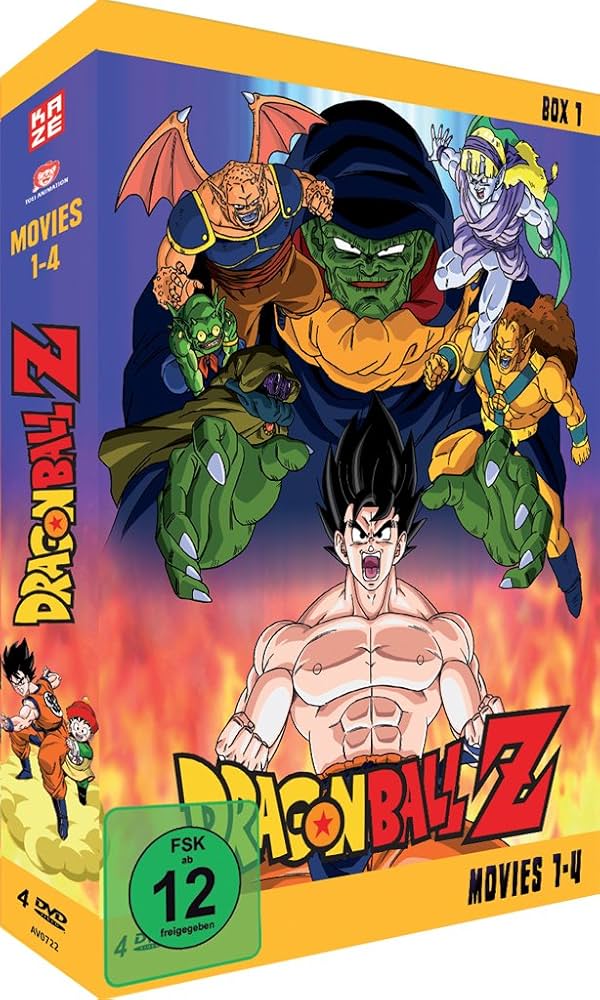 DRAGONBALL Z MOVIES BOX 1 - VA [DVD] | Amazon.com.br
