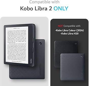 Amazon.com: TUDIA SKN Designed for Kobo Libra 2 Case 7