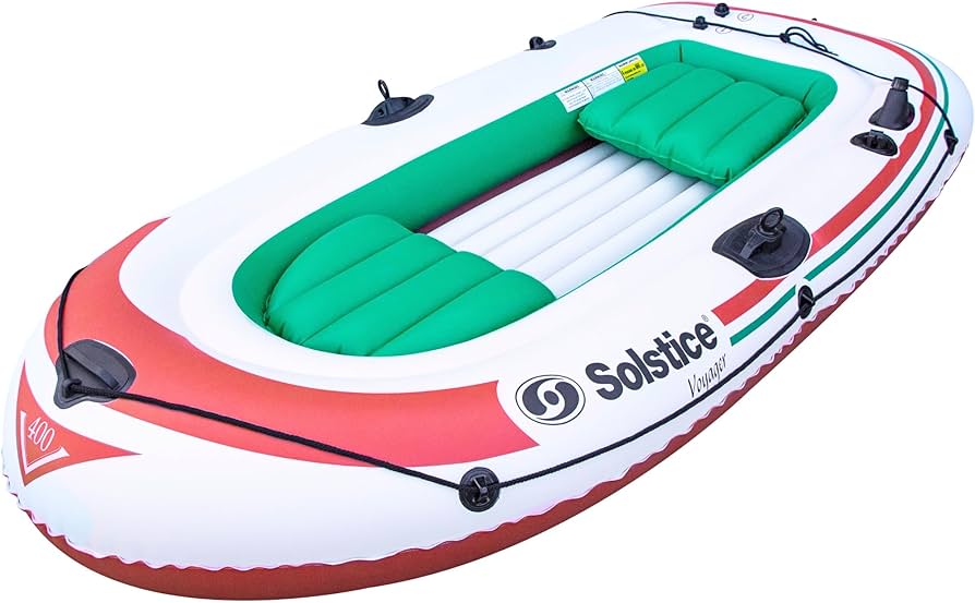 Amazon.com : Solstice Voyager 4-Person Inflatable Fishing Boat