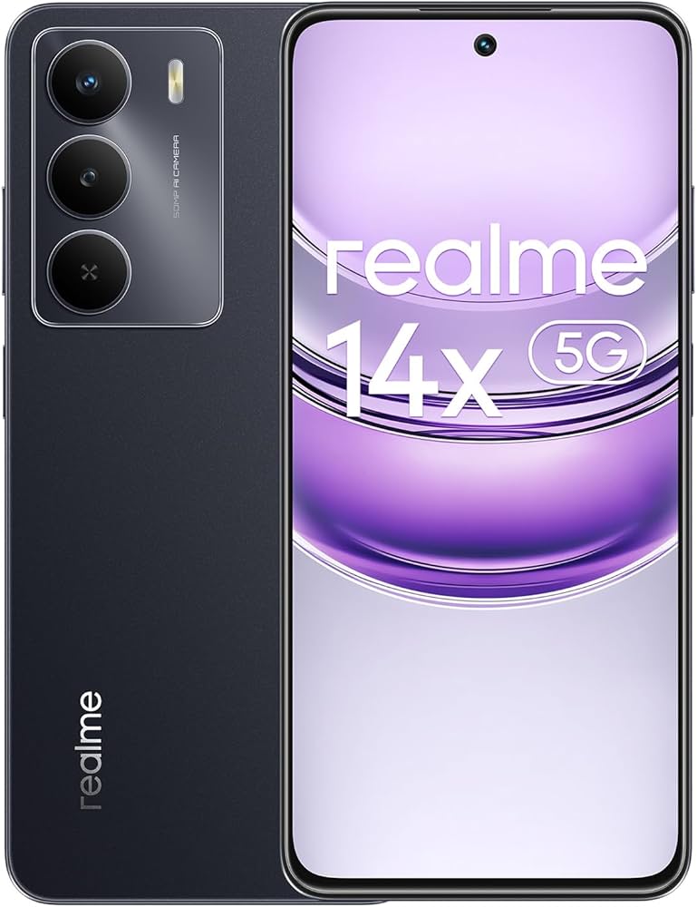 realme 14x 5G Smartphone 6+128GB, Eye Comfort Display 120Hz, Sharp