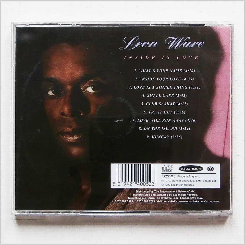 Ware, Leon - Inside Is Love - Amazon.com Music
