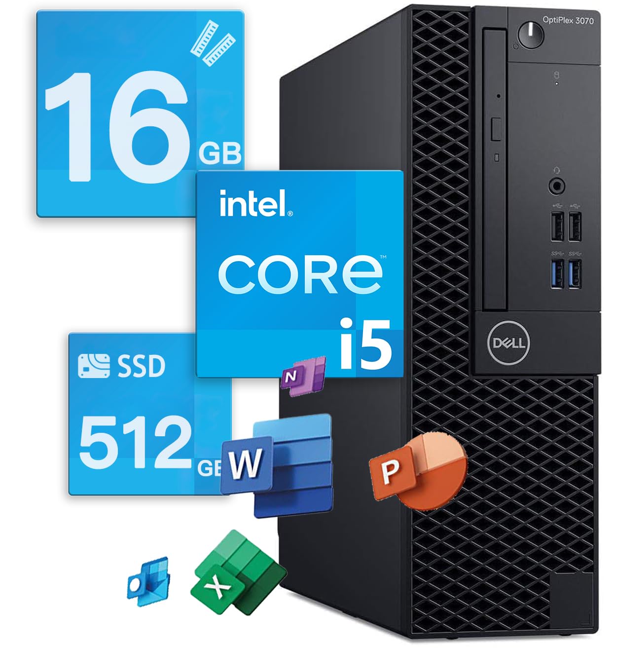 Amazon.co.jp: 【整備済み品】Dell【第9世代デスクトップPC】 OptiPlex