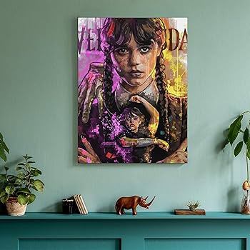 Amazon.co.jp: アートパネル ウェンズデー 映画 アートポスター