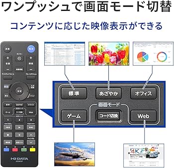 Amazon.co.jp: IODATA モニター 65インチ 4K UHD ADSパネル 高輝度