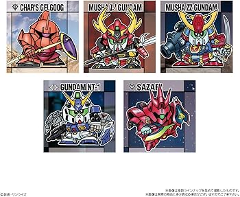 Amazon | バンダイ(BANDAI) 元祖SDガンダムスナック 20個 BOX 食玩 通販