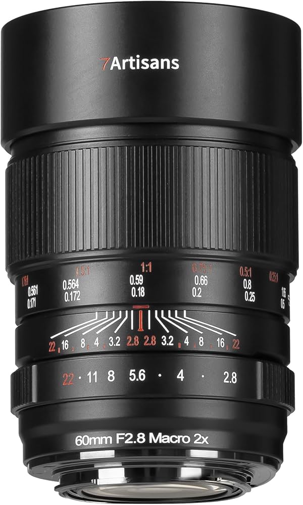 Amazon.com : 7artisans 60mmF2.8 Macro 2X Manual Focus Full Frame
