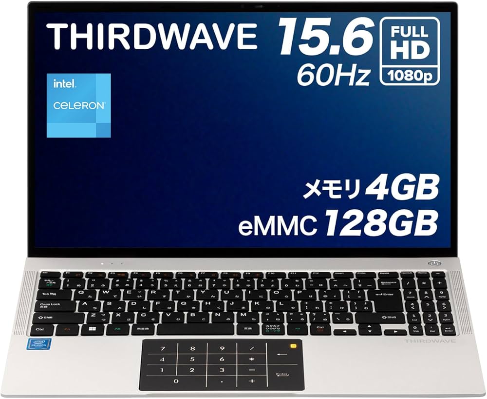 Amazon.co.jp: ノートPC パソコン THIRDWAVE VF-AD5 Celeron N5100/4GB
