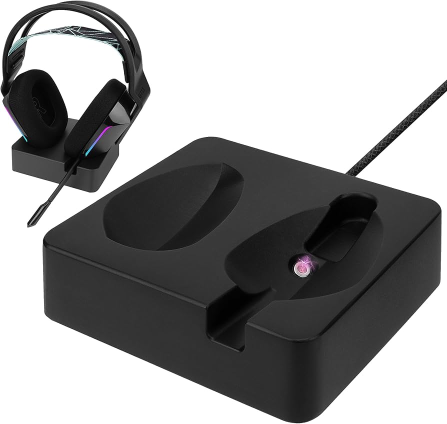 Amazon.co.jp: Geekria ヘッドフォン充電スタンド ロジクール Logicool