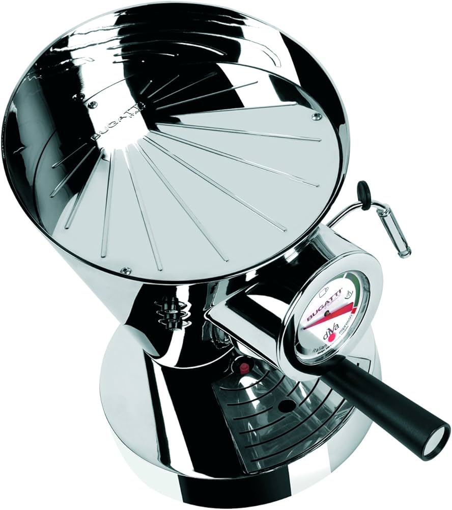 Amazon.co.jp: BUGATTI ITALY DIVA ESPRESSO MACHINE CHROME 15-DIVACR