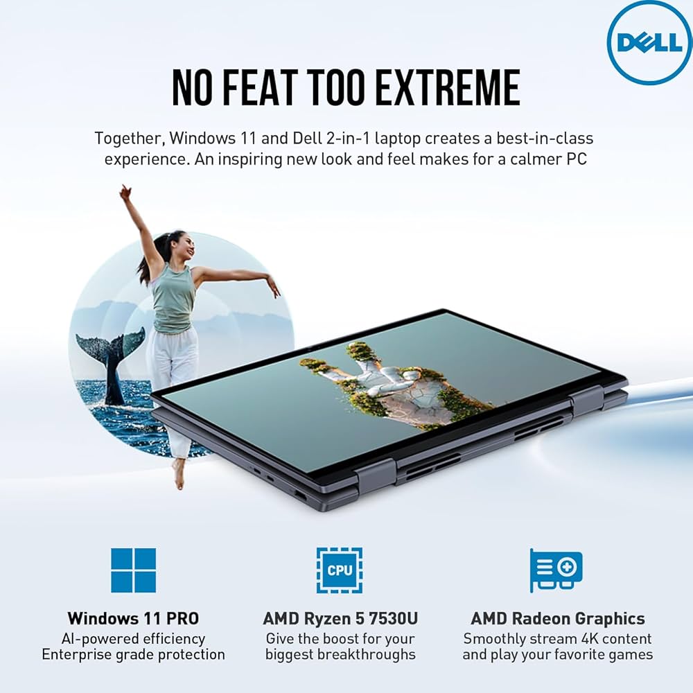 Amazon.co.jp: Dell Inspiron 14 2 in 1 タッチスクリーンノート