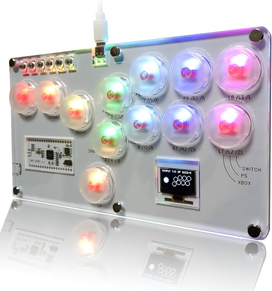 Amazon.co.jp: レバーレス アケコン レバーレスコントローラー PC PS3