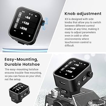 Amazon | Godox X3-F ワイヤレスフラッシュトリガー OLEDタッチ