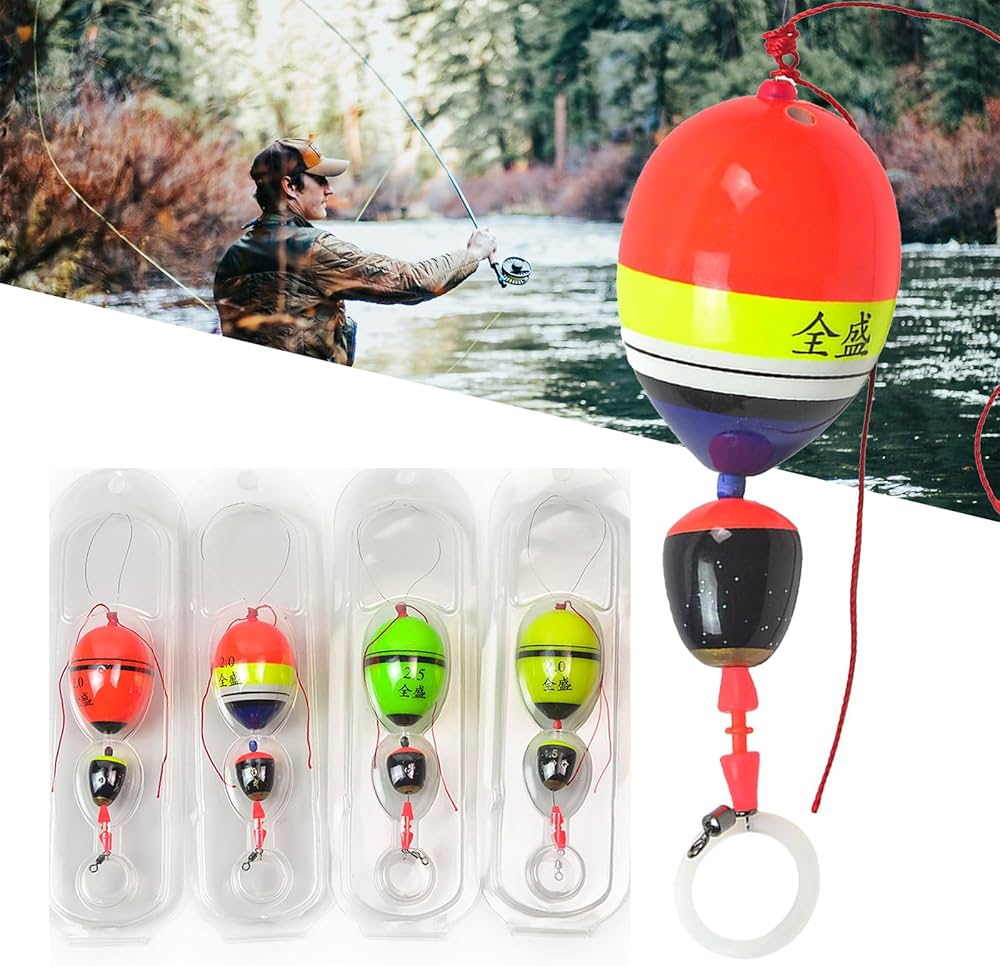 Amazon | VOCUE 釣り用浮き 浮き釣り 浮き釣り 浮き輪 スリップ ボバー