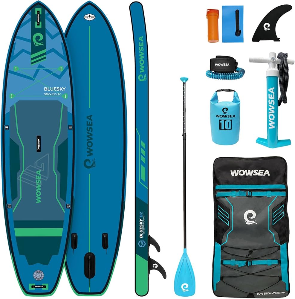 Amazon | WOWSEA Bluesky B2 SUP サップ インフレータブル スタンド