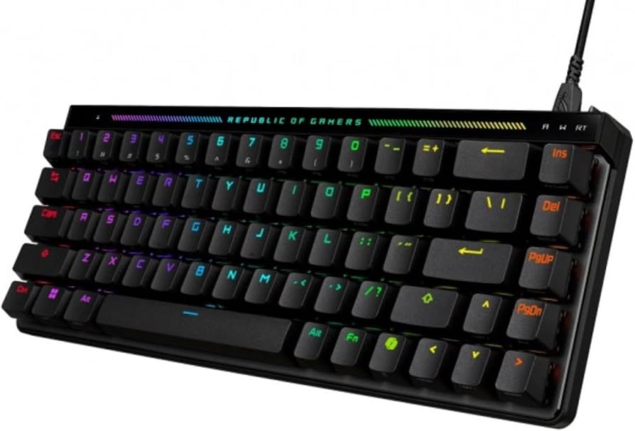 Amazon.co.jp: ASUS ROG Falchion Ace HFX ゲーミングキーボード