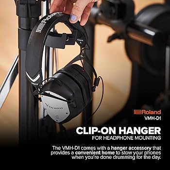 Amazon.com: Roland VMH-D1 V-Drums Headphones | Designed V-Moda for