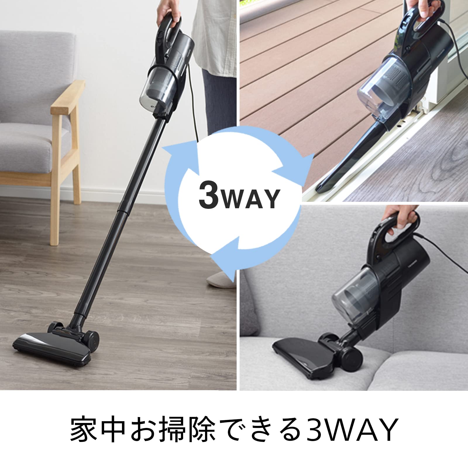 Amazon | TWINBIRD(ツインバード) 掃除機 コード式 ハンディクリーナー