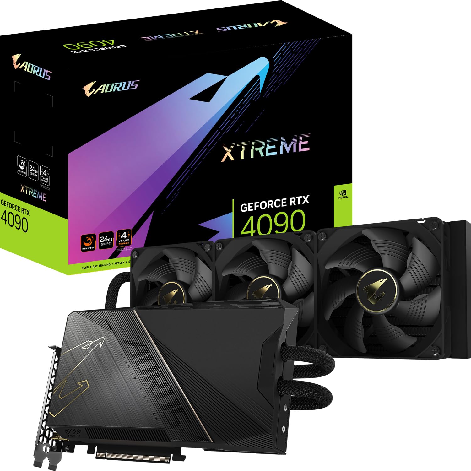 Amazon | GIGABYTE AORUS GeForce RTX 4090 Xtreme WATERFORCE 24G