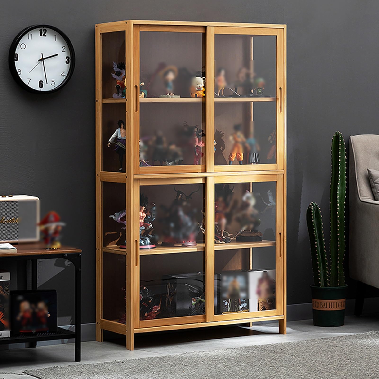 Amazon.co.jp: コレクションケース ガラスケース、骨董品ディスプレイ