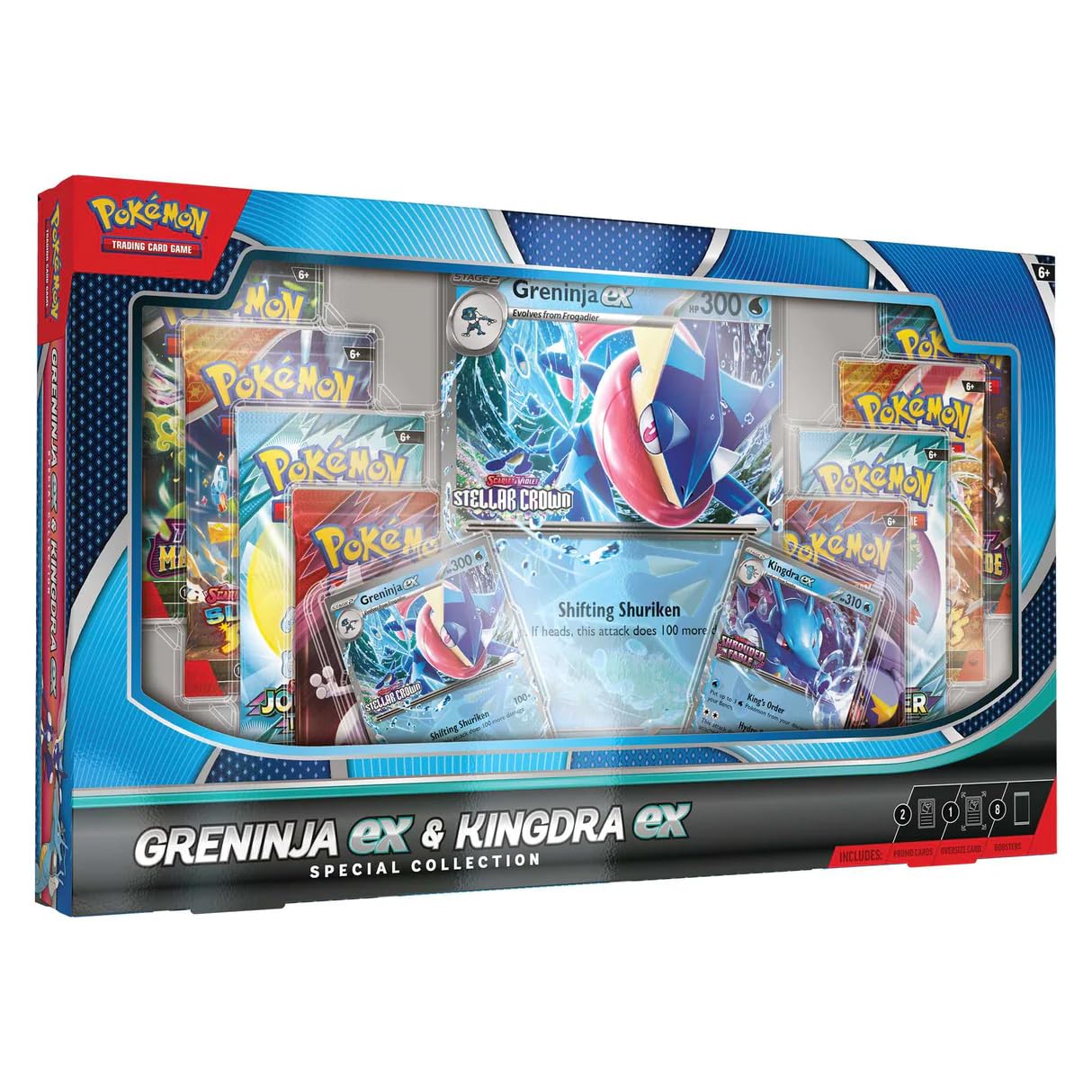 Pokemon Trading Card Game - Greninja ex and Kingdra ex Special