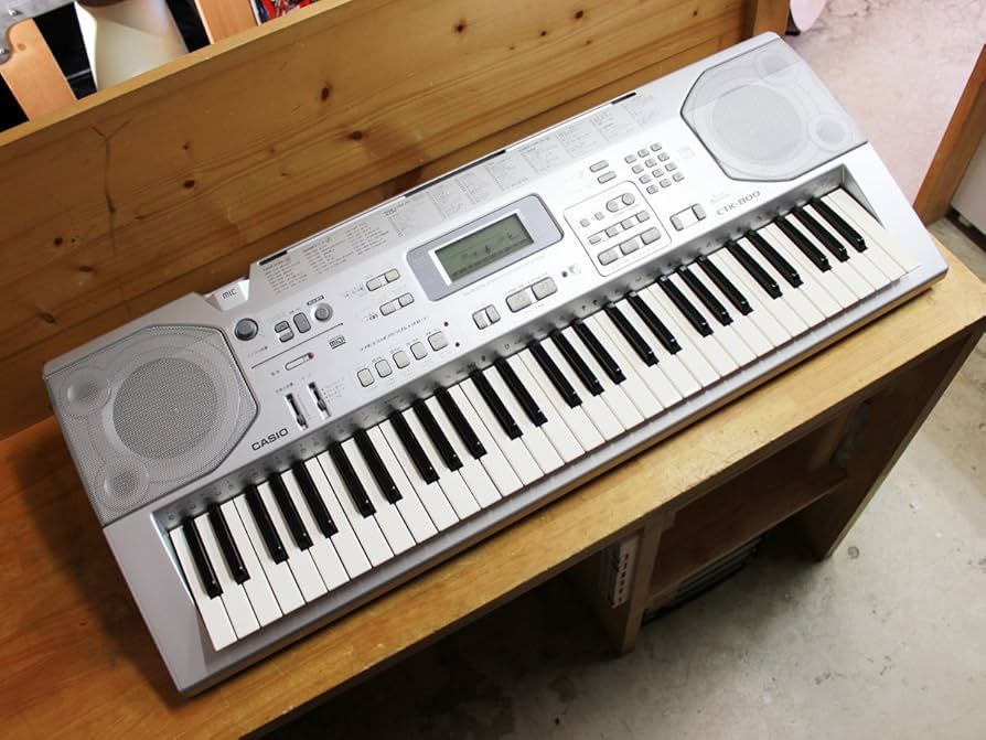 Amazon.co.jp: 【中古】CASIO CTK-800 ベーシックキーボード 61鍵
