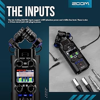 Amazon.com: Zoom H5Studio Handy Recorder, 32-Bit Float Audio