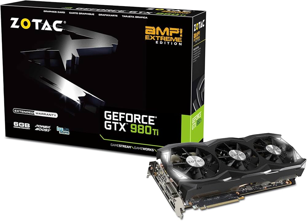 Amazon | ZOTAC GTX 980 Ti AMP Extreme グラフィックスボード VD5749