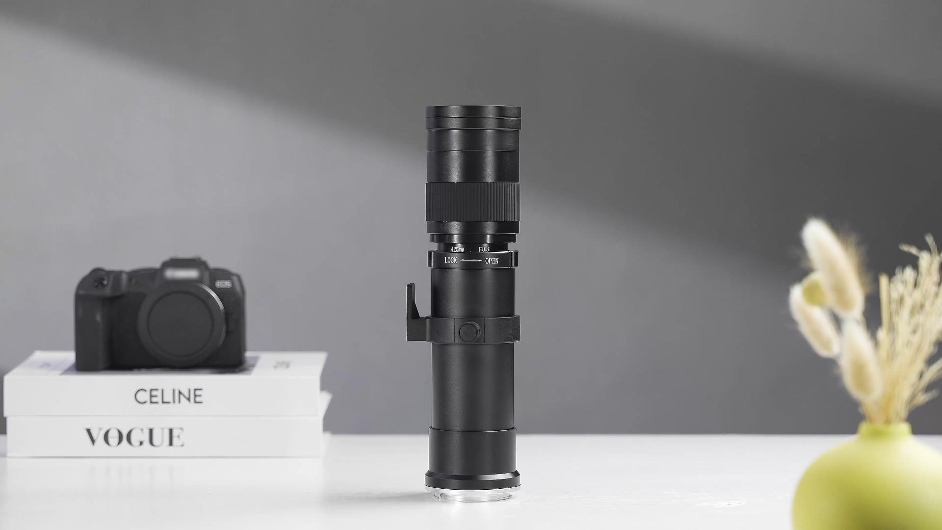 Amazon.co.jp: BENOISON 望遠レンズ 420-800mm F8.3-16 (キヤノンEF/EF