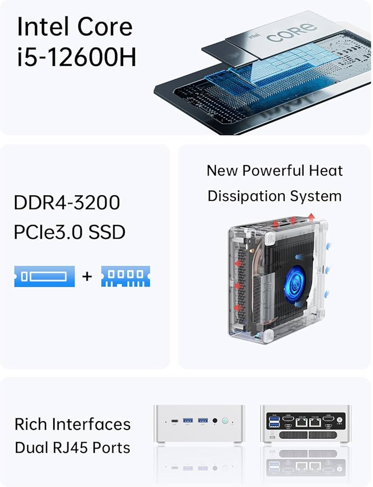 Amazon.co.jp: MINISFORUM Venus Series NAB6LiteミニPC Core i5