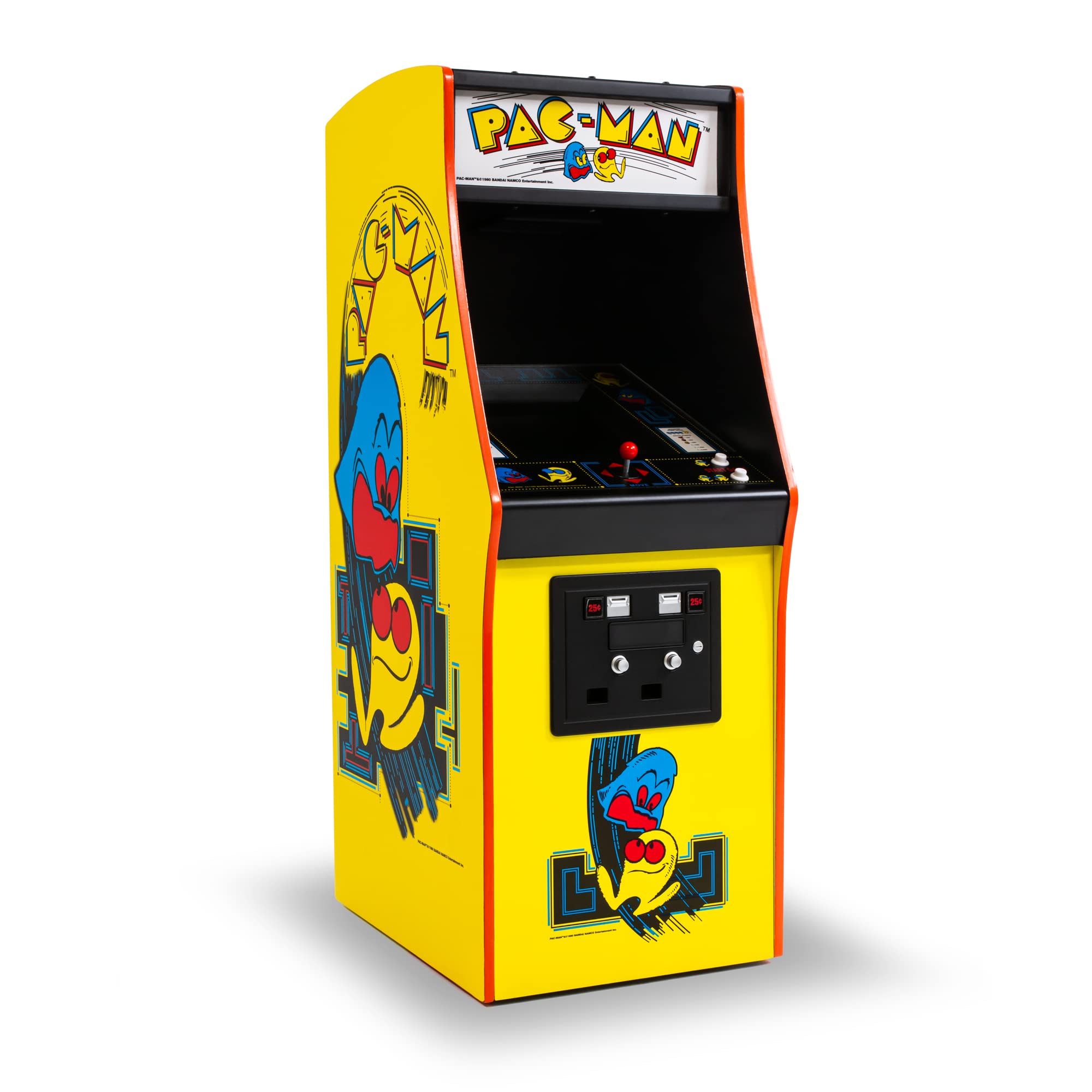 Amazon.com: Quarter Arcades Official PAC-MAN 1/4 Sized Mini Arcade