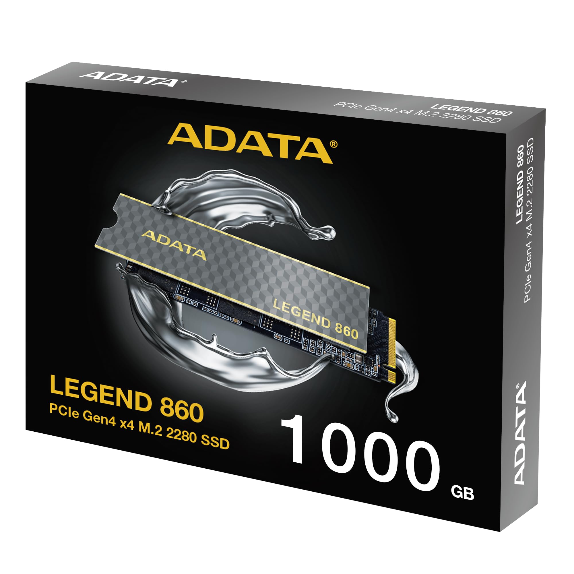 ADATA Legend 860 1TB M.2 NVMe Gen4 SSD, PCIe4, R/W 6000/4000MB/s