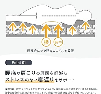 Amazon.co.jp: 【公式】NELL (ネル) マットレス [シングル] 120日間