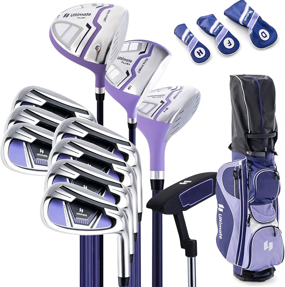 Amazon.co.jp: GYMAX レディース ゴルフクラブセット ゴルフ完全セット