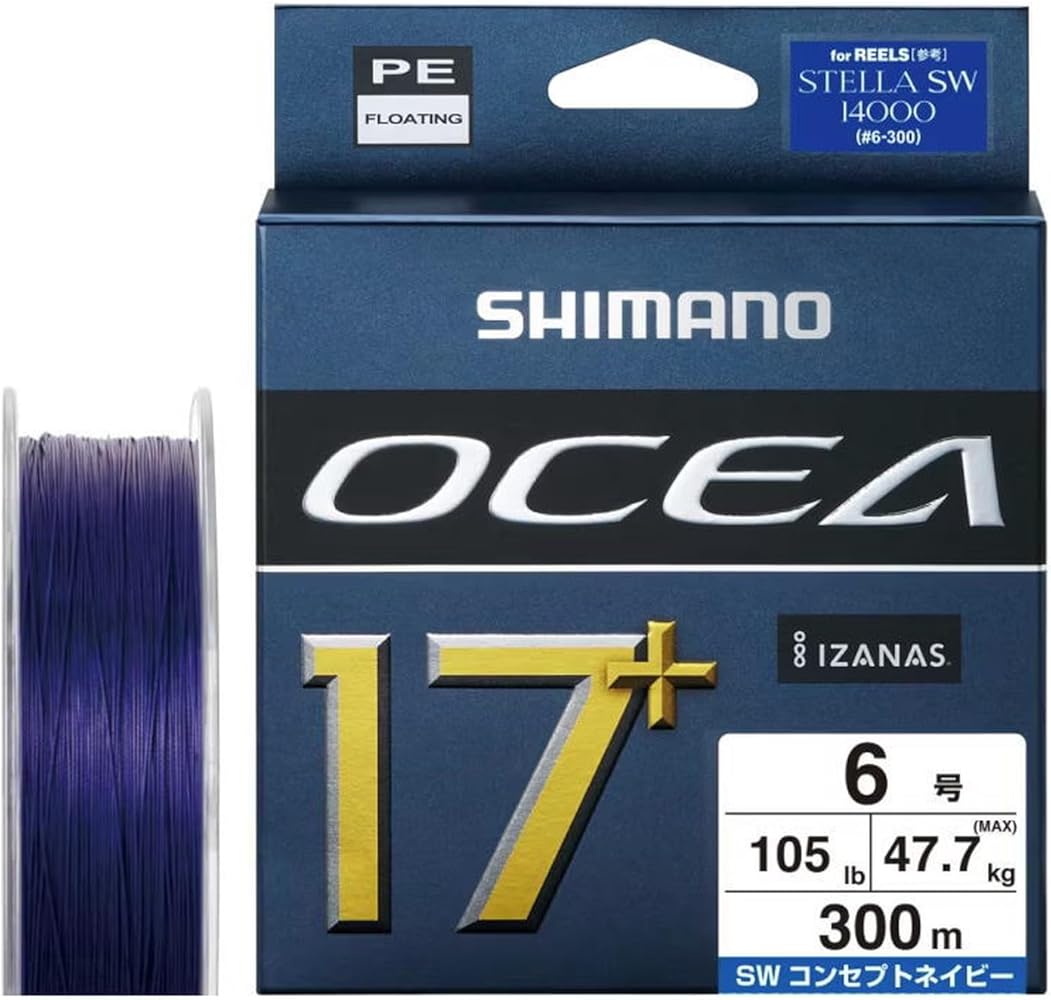 Amazon.co.jp: シマノ(SHIMANO) PEライン オシア 17+ PE 300m LD-A71Y