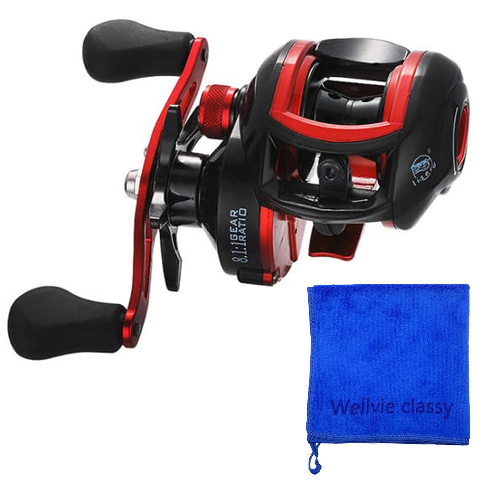 Amazon | Wellvie classy ベイトリール 左ハンドル ワカサギ釣り 18+
