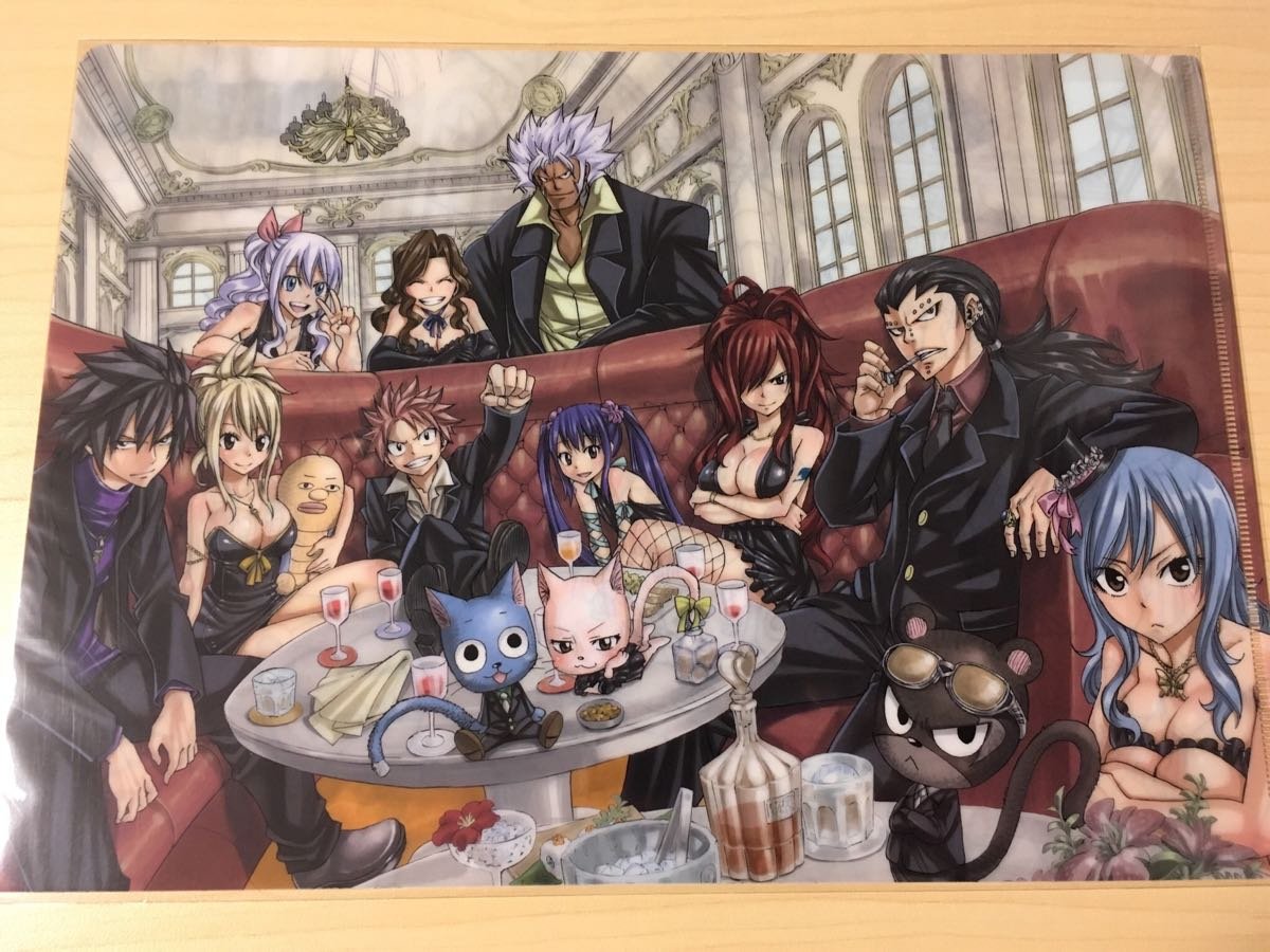 Amazon.co.jp: フェアリーテイル RAVE 真島ヒロ原画展限定 クリア