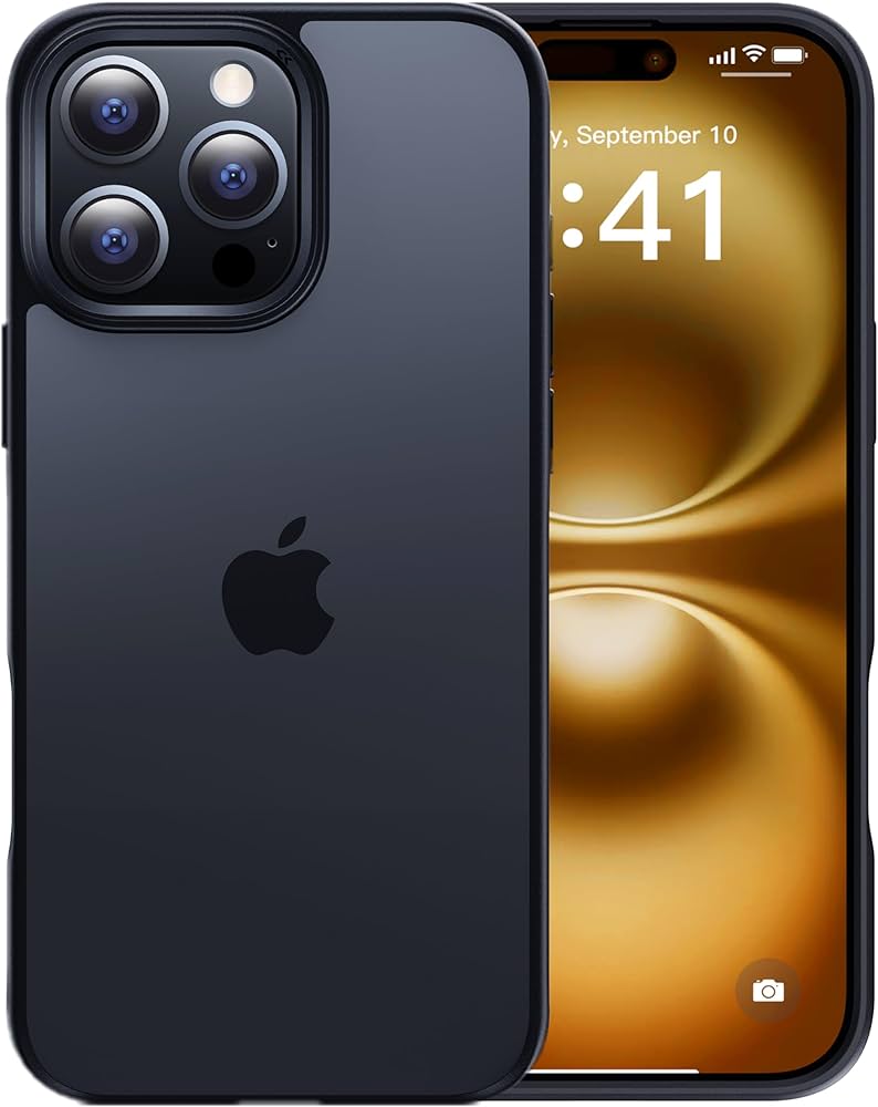 Amazon.co.jp: 【米軍MIL新規格・指紋防止】CASEKOO iPhone 16 Pro 用