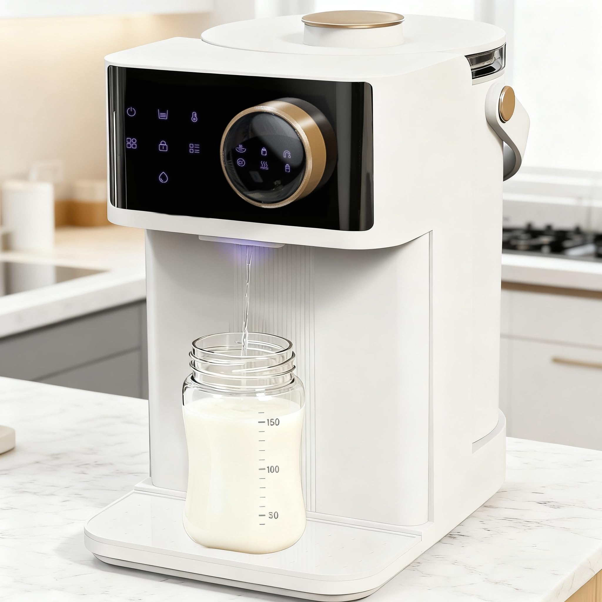 Amazon.co.jp: FeeKaa 調乳ポット ミルクウォーマー 自動調乳機 ミルク