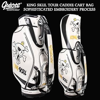 Amazon | GUIOTE Golf キャディバッグ Golf caddie bag PUレザー刺繍