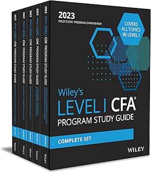 Wiley's Level I CFA Program Study Guide 2023: Complete Set: Wiley