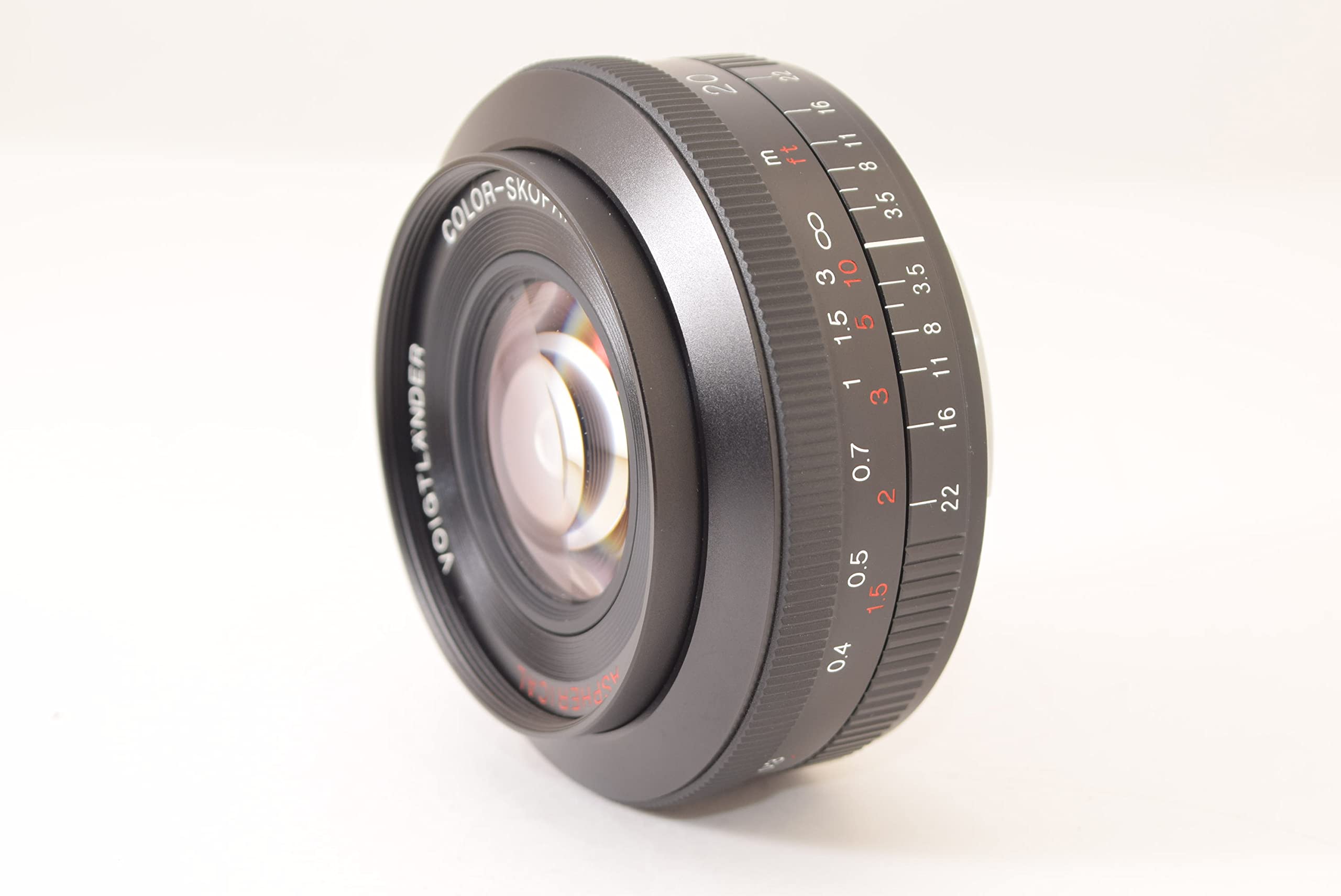 Amazon.co.jp: VoightLander 単焦点広角レンズ COLOR SKOPAR 20mm F3.5