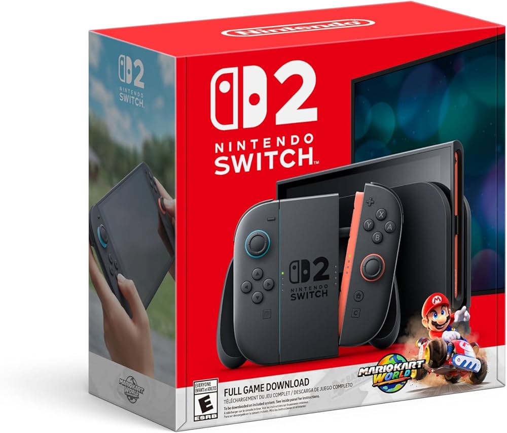 Amazon.com: Nintendo Switch 2 + Mario Kart World Bundle