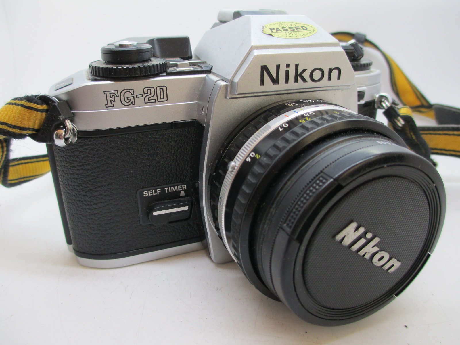Nikon FG 20 35mm SLR Film Camera Body with Nikon Series E 50mm f1