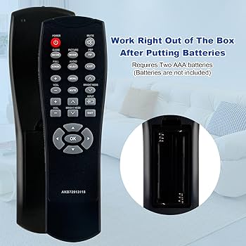 Amazon.com: AKB72913118 Replaced Remote fit for LG LED Monitor