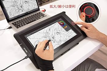Amazon.co.jp: XPPen 液タブ 液晶タブレット 13.3インチ フル
