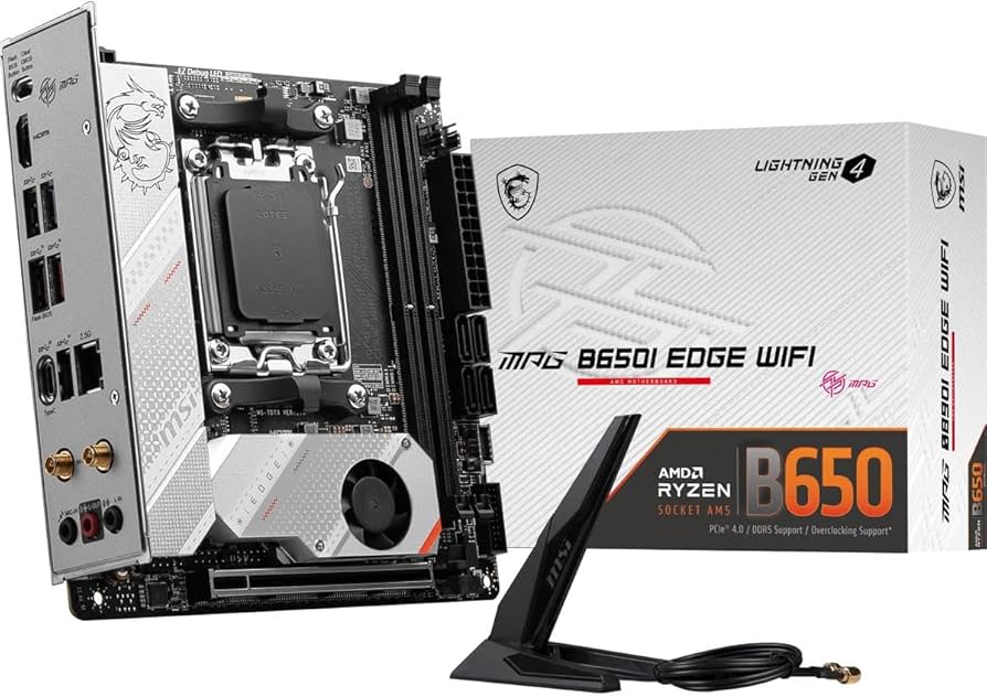 Amazon.com: MSI MPG B650I Edge WiFi Gaming Motherboard (AMD Ryzen