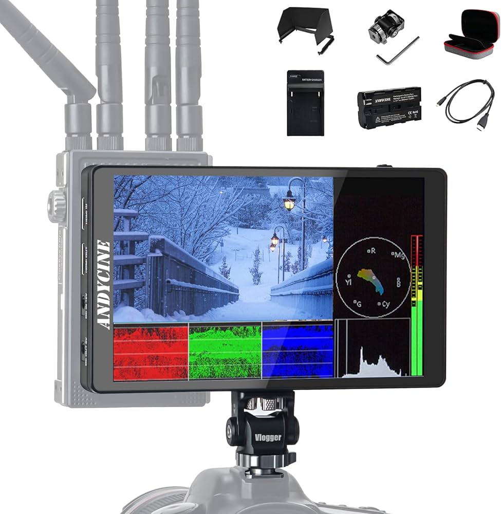 Amazon | ANDYCINE C7 Lite 7インチ タッチ式 フィールドモニター 『3