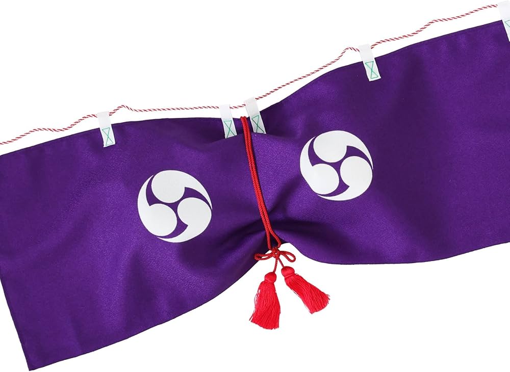 Amazon｜やまこう 神幕 巴紋 京友禅の風合い 高級 神前幕 (15号 横幅約