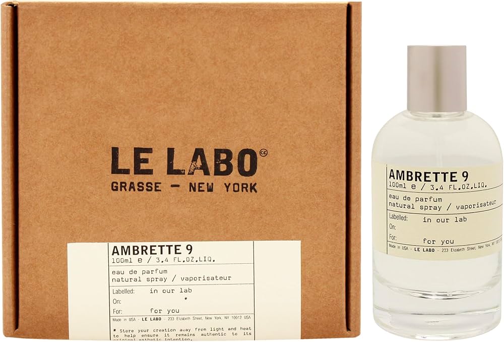 Amazon.com : Ambrette 9 by Le Labo for Unisex - 3.4 oz EDP Spray